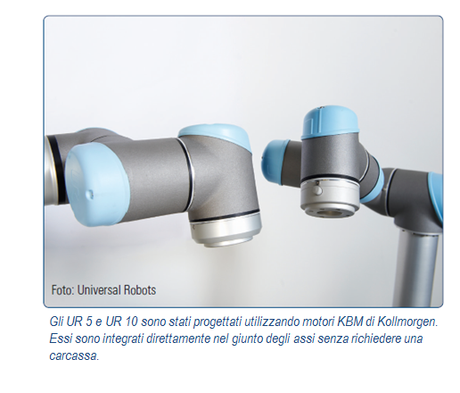 Kollmorgen Universal Robots UR 5 UR 10 IT